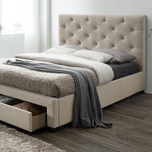 Load image into Gallery viewer, SYBELLA Cal.King, E.King, Queen, Full, &amp; Twin Bed, Beige