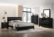 Load image into Gallery viewer, MAGDEBURG Cal.King Bed, Black &amp; White