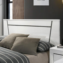 Load image into Gallery viewer, MAGDEBURG Cal.King Bed, Black &amp; White