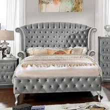 Load image into Gallery viewer, Alzir Gray &amp; Black Queen &amp; E.King Bed