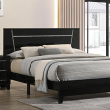 Load image into Gallery viewer, MAGDEBURG Cal.King Bed, Black &amp; White