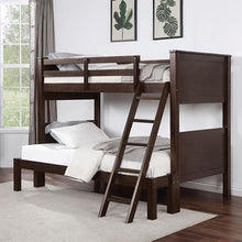 Load image into Gallery viewer, STAMOS Twin/Full Bunk Bed, Walnut image