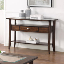 Load image into Gallery viewer, RIVERDALE Sofa Table, Dark Walnut image