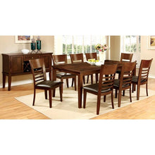 Load image into Gallery viewer, HILLSVIEW I Brown Cherry 78&quot; Dining Table w/ 18&quot; Leaf