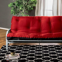 Load image into Gallery viewer, KNOX Red 8" Red/Black Futon Mattress w/ Inner Spring