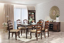 Load image into Gallery viewer, Townsville Dark Walnut/Tan Side Chair (2/CTN)