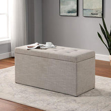Load image into Gallery viewer, DARYN Storage Bench w/ Ottoman