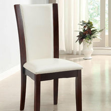 Load image into Gallery viewer, Manhattan I Dark Cherry/White Side Chair, White (2/CTN)