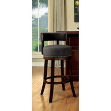 Load image into Gallery viewer, LYNSEY Dark Oak/Gray 29" Bar Stool