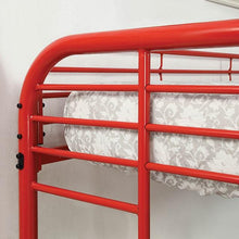 Load image into Gallery viewer, Opal Red Twin/Full Bunk Bed