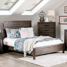Load image into Gallery viewer, Rexburg Wire-Brushed Rustic Brown E.King &amp; Full Bed