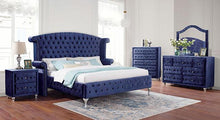 Load image into Gallery viewer, ALZIR Cal.King Bed, Blue
