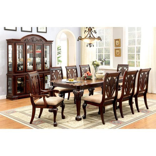 PETERSBURG I Cherry Dining Table w/ 1 X 18