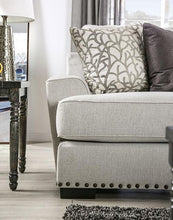 Load image into Gallery viewer, PICOTEE Loveseat, Light Gray/Black