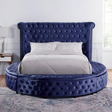 Load image into Gallery viewer, SANSOM E.King &amp; Queen Bed, Black, Blue, &amp; Grey