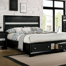Load image into Gallery viewer, CHRISSY E.King, Full, &amp; Queen Bed White, Grey, &amp; Black