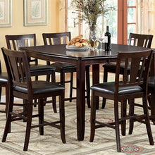 Load image into Gallery viewer, Edgewood II Espresso Square Counter Ht. Table