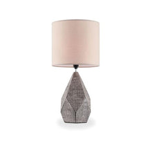 Load image into Gallery viewer, Zoe Silver Table Lamp