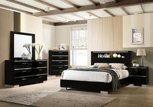 Load image into Gallery viewer, Carlie Queen Bedroom Set Black &amp; White