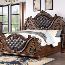 Load image into Gallery viewer, ESPARANZA Cal.King Bed, Brown Cherry