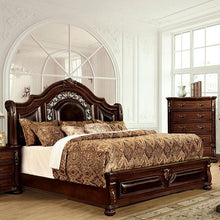 Load image into Gallery viewer, Flandreau Brown Cherry/Espresso Cal.King, E.King &amp; Queen Bed
