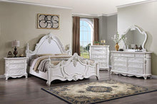Load image into Gallery viewer, Francione E.King &amp; Queen Bed White &amp; Chrome