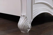 Load image into Gallery viewer, Francione E.King &amp; Queen Bed White &amp; Chrome