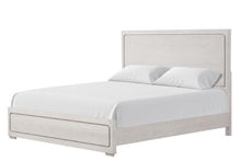 Load image into Gallery viewer, Crowthorne E.King &amp; Queen Bed Grey &amp; White