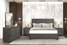 Load image into Gallery viewer, Crowthorne E.King &amp; Queen Bed Grey &amp; White
