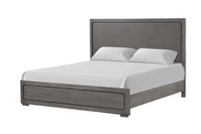 Load image into Gallery viewer, Crowthorne E.King &amp; Queen Bed Grey &amp; White