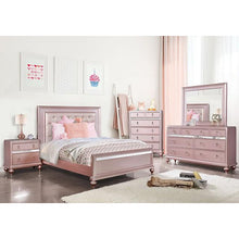 Load image into Gallery viewer, Ariston Rose Pink Full, Twin, &amp; Queen Bed