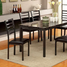 Load image into Gallery viewer, COLMAN Black 60&quot; Dining Table image