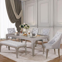 Load image into Gallery viewer, DIOCLES Silver/Gray Dining Table image