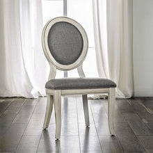 Load image into Gallery viewer, Kathryn Antique White/Gray Side Chair, Antique White (2/CTN)