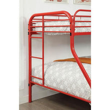 Load image into Gallery viewer, Opal Red Twin/Full Bunk Bed