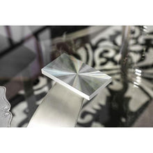 Load image into Gallery viewer, ORLA Silver/Black Dining Table