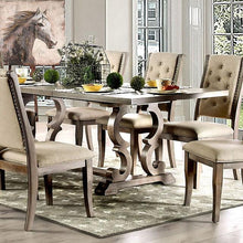 Load image into Gallery viewer, Patience Rustic Natural Tone Dining Table image