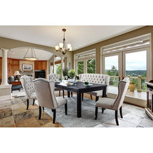 Load image into Gallery viewer, SANIA 3-Seater Loveseat Bench, Ivory
