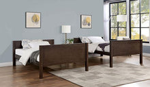 Load image into Gallery viewer, STAMOS Full/Full, Twin/Full, &amp; Twin/twin Bunk Bed, Walnut