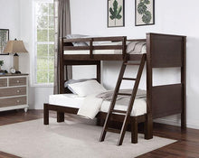 Load image into Gallery viewer, STAMOS Twin/Full Bunk Bed, Walnut