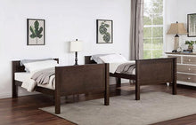 Load image into Gallery viewer, STAMOS Full/Full, Twin/Full, &amp; Twin/twin Bunk Bed, Walnut