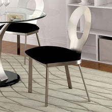 Load image into Gallery viewer, VALO Silver/Black Side Chair (2/CTN)