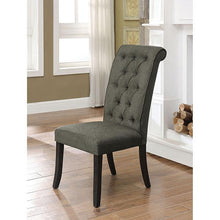Load image into Gallery viewer, Sania III Gray/Antique Black Side Chair (2/CTN)