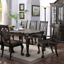 Load image into Gallery viewer, Petersburg Dark Gray Dining Table w/ 1x18&quot;Leaf image