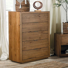 Load image into Gallery viewer, LEIRVIK Chest, Light Walnut image