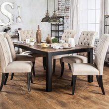 Load image into Gallery viewer, MARSHALL Rustic Oak Dining Table image