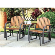 Load image into Gallery viewer, PERSE Dark Gray/Oak Rocking Chair