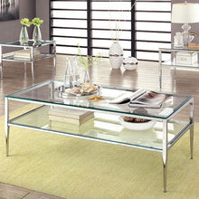 Load image into Gallery viewer, TANIKA Chrome Coffee Table, Chrome