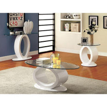 Load image into Gallery viewer, LODIA III White End Table, White