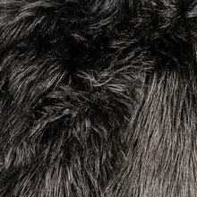 Load image into Gallery viewer, Jet Black 20&quot; X 20&quot; Pillow, Fur Black (2/CTN)